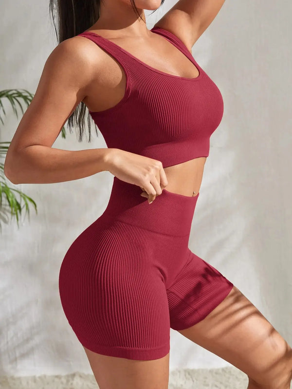 Conjunto Fitness Luiza My Mulher- Vermelho