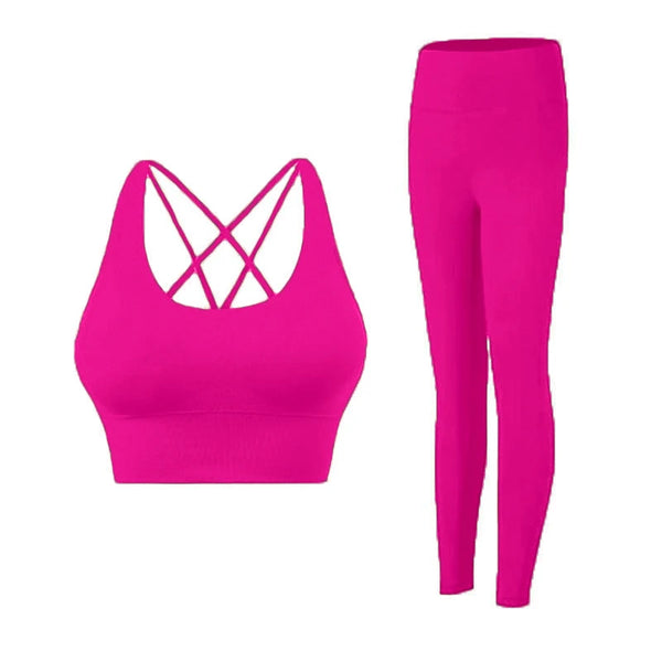 Conjunto Fitness Manu My Mulher- Pink