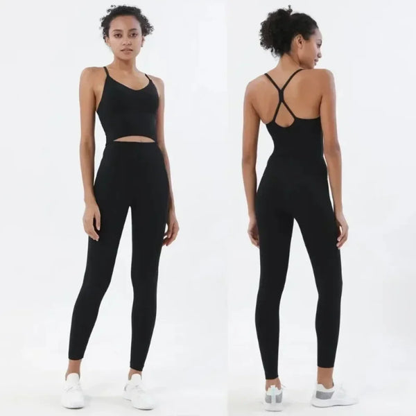 Conjunto Fitness Larissa My Mulher - Preto