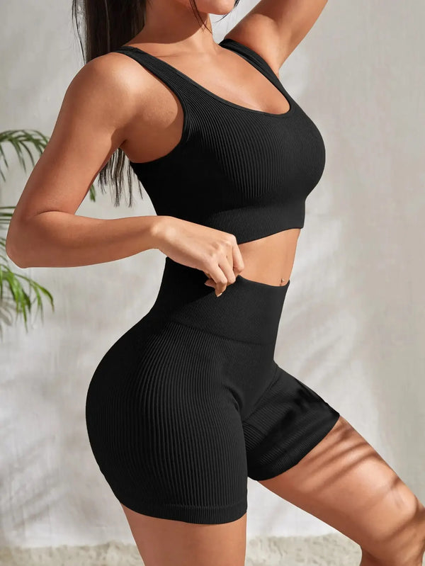 Conjunto Fitness Luiza My Mulher- Preto