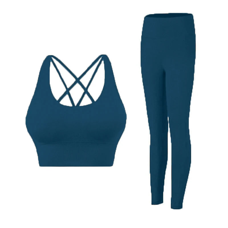 Conjunto Fitness Manu My Mulher-Verde Folha